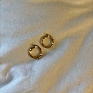 10k Gold Hoop Earrings